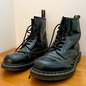 Practically New Dr. Martens Boots (Black) - Size 12
